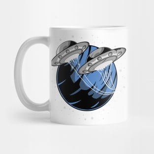 Ufo and Planet Mug